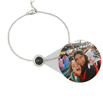Pulsera de cadena personalizada con foto