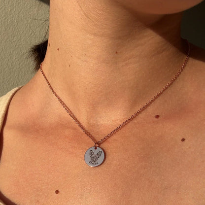 Collar personalizado con rostro de mascota