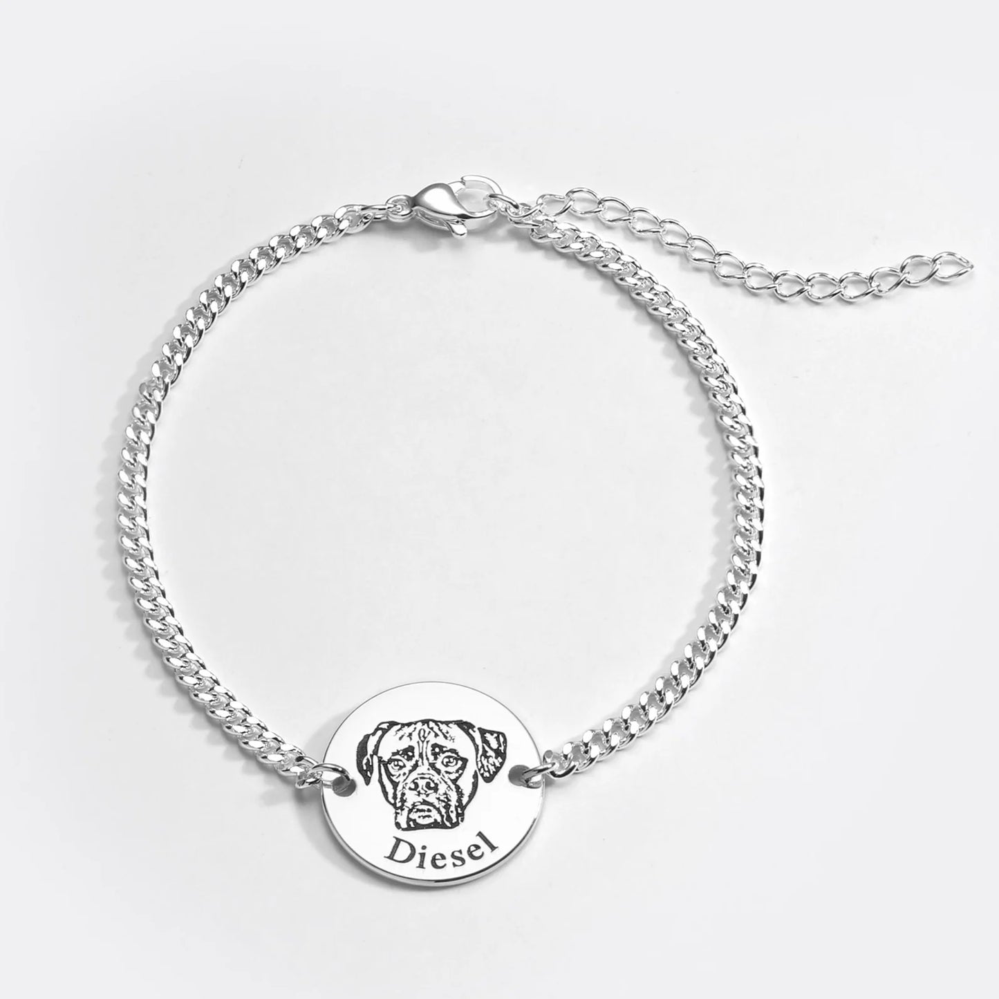 Pulsera personalizada con rostro de mascota